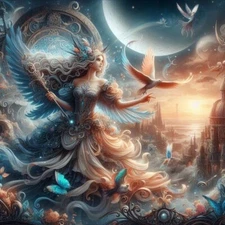 BUY 1 GET 2 from our profile- Digital AI image Fantasy picture photo wallpaper