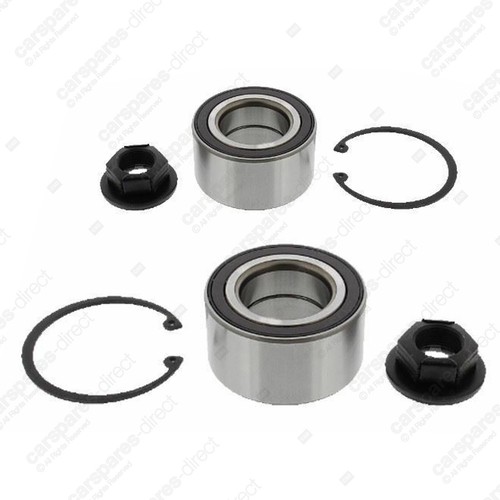 FORD FIESTA MK6 20012010 FRONT HUB WHEEL BEARING KIT PAIR X2 + ABS