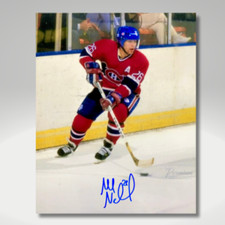 MATS NASLUND (1) Montreal Canadiens Autographed 8x10 Photo