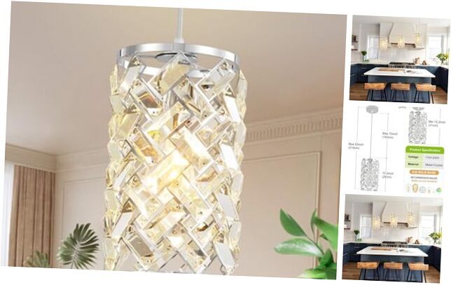 Chrome Pendant Light Fixtures Modern Chrome Pendant Lighting Chrome 6.2 inches