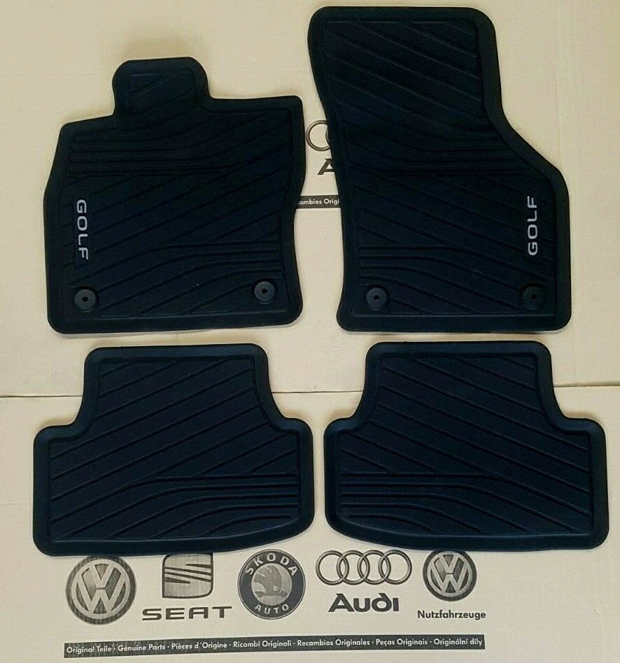 original VW Golf 8 Variant Hybrid Fußmatten Gummimatten rubber mats MK8