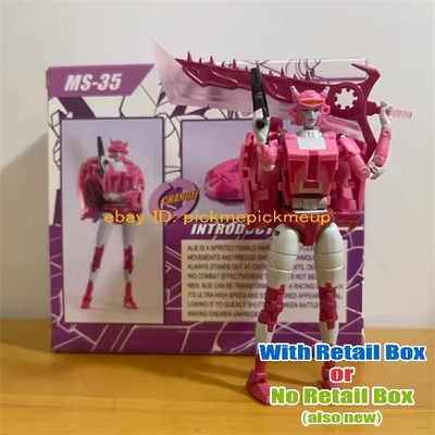 MFT ms35 Autobots Arcee KO G1 Mini 4in Action Figure Robot Toy Deformabl Collect