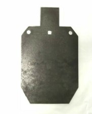 AR500 1/2 IDPA IPSC Steel Shooting Target Gong 5/16  9  X 15  Silhouette