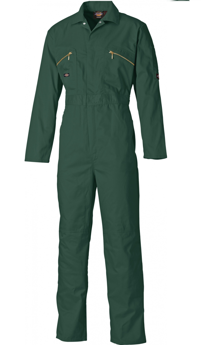 MENS DICKIES REDHAWK ZIP FRONT COVERALL OVERALLS BOILERSUIT WD4839