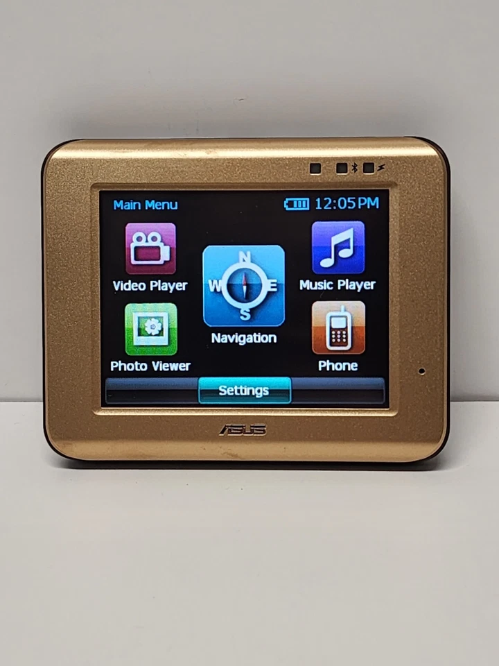 Retro ASUS OEM R300 3.5" Bluetooth Portable GPS Navigator - Gold 90WG-S04400002T - Image 3 of 4