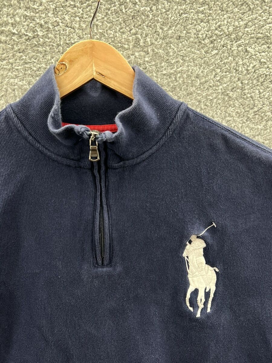 Polo Ralph Lauren Big Pony 1933-34 Ski Patch Pullover 1/4 Polo Ralph Lauren Big Pony 1933-34 Ski Patch Pullover 1/4