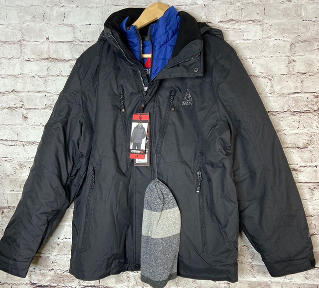 reebok big mens 3 in 1 system jacket