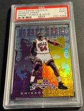 2012 HORACE GRANT #100 PANINI CRUSADE PURPLE PRIZM REFRACTOR  02/49 PSA 9 POP 2