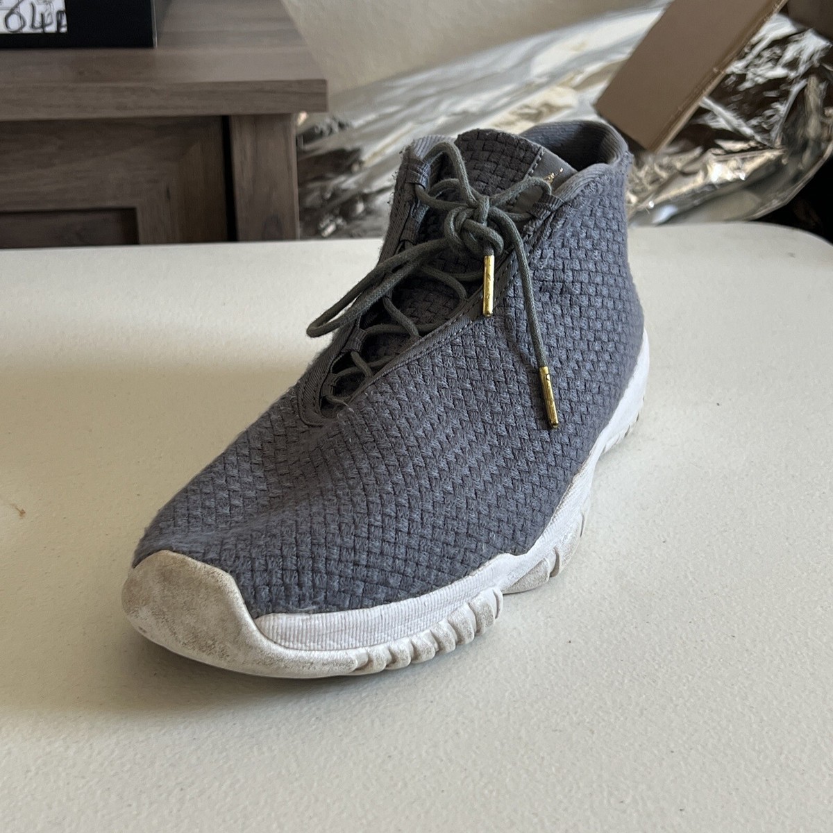 Nike Air Jordan Future Knit Premium Cool Grey Men's Size 11 656503
