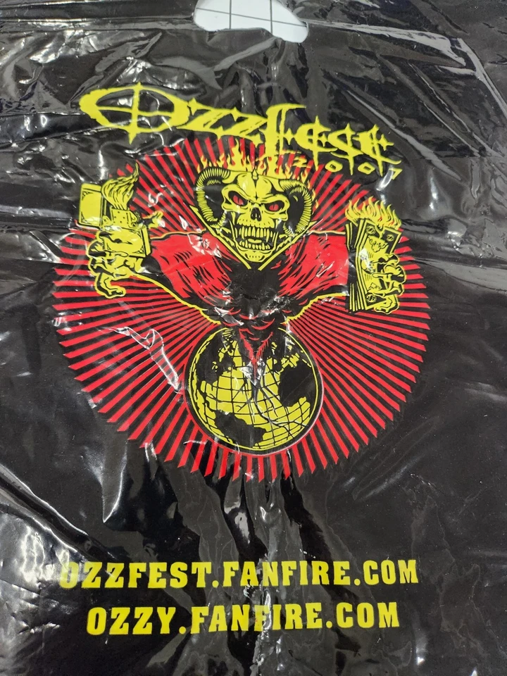 Cd Ozzy Ozzfest 2002 2003 Summer Sampler 2007 merchandise bag osbourne rare ltd - Image 3 of 4