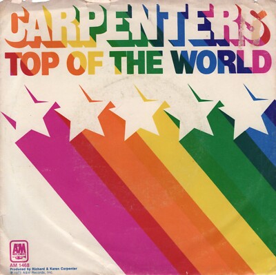 Carpenters   Top Of The World 1972 A&M Rock VG+