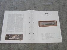 Schaltplan für Röhrenradio Philips Saturn Stereo B8D51A von 1965 Rundfunkmuseum