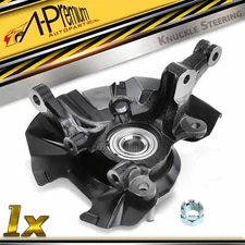 A-Premium Steering Knuckle Assembly Front Left for Kia Rio Rio5 Hyundai Accent
