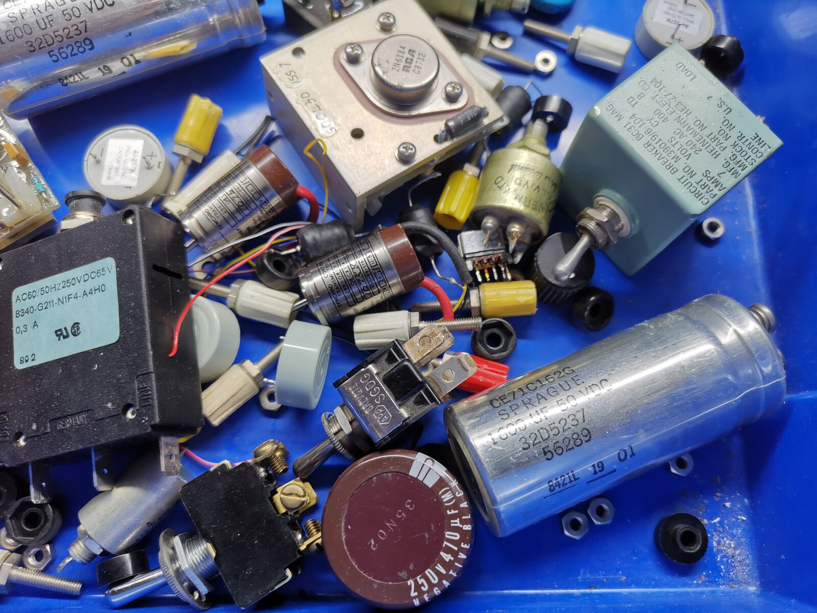Joblot Various Electronic Part And Component Military And Non Military