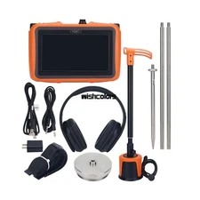 L2000 Underground Water Pipe Leak Detector Locator+Sensor for Outdoor Pipe Lines