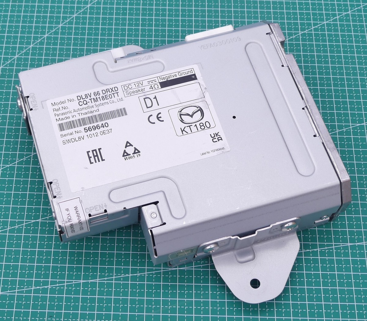 2023 Mazda CX-3 CX3 TAU Module Tuner Audio Control Unit DK Series