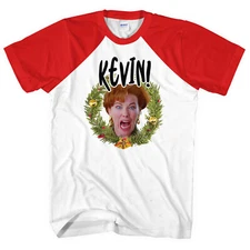 Kevins Mum Scream Christmas T-Shirt Funny Home Men Women Kids Alone Xmas L393