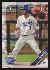 2019 BOWMAN DRAFT BD-144 JOHN RAVE 1ST PAPER BASE QTY AVAILABLE ROYALS
