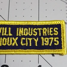 GOODWILL INDUSTRIES BSA PATCH💥SIOUX CITY 1974 1975 BOY SCOUTS OF AMERICA