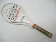 VINTAGE DUNLOP McENROE "SL" TENNIS RACQUET 4 1/2 W/ COVER. LONG TERM STORAGE