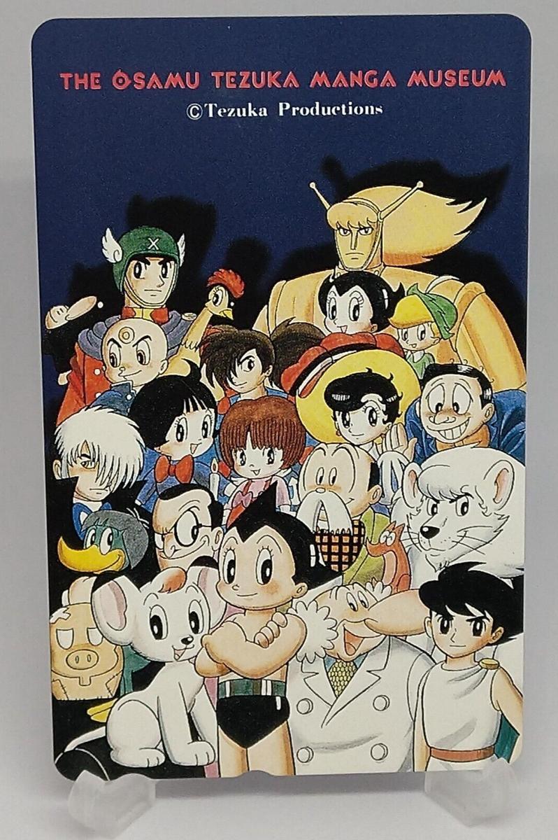 The Osamu Tezuka Manga Museum Telephone Card Japanese Manga Anime