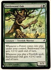 MTG Battlewand Oak The List - Lorwyn 197 NM