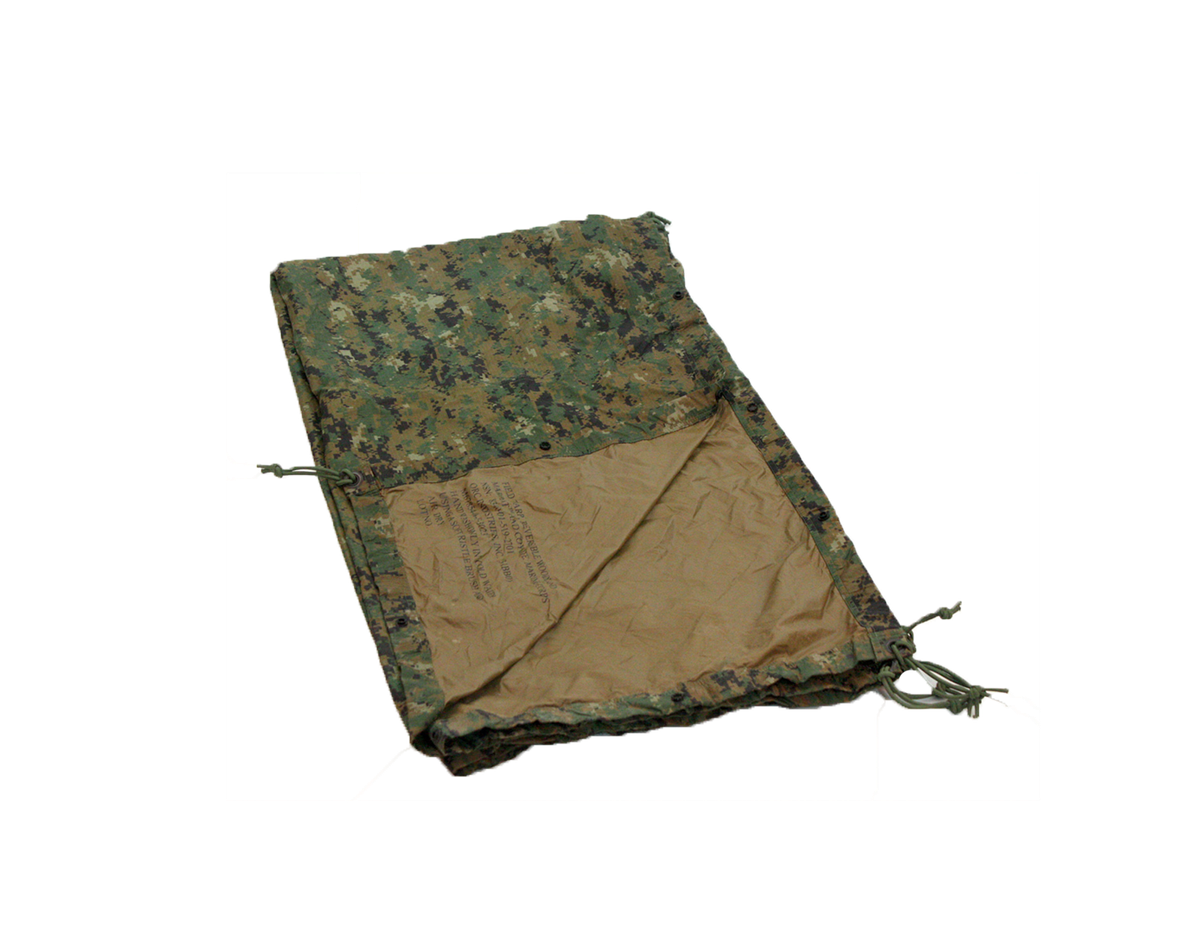 USMC Military MARPAT / Coyote Reversible Field Tarp