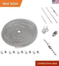 Elegant 120-Inch Stainless Steel Ceiling Fan ...