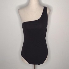 NWOT Topshop Women's Black Bodysuit Size 4-6