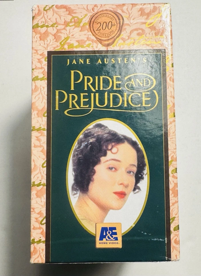 Pride and Prejudice Mini-Series VHS 1996 6 Tape Box Set A&E Home Video - Image 4 of 4