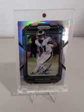 2022 Panini Prizm - Rookies Nakobe Dean #399 Silver Prizm Autographs (AU, RC)