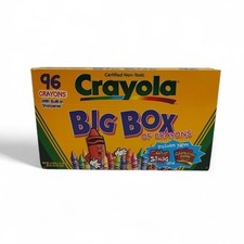 Crayola Big Box 96 Crayons Built-In Sharpener 1999