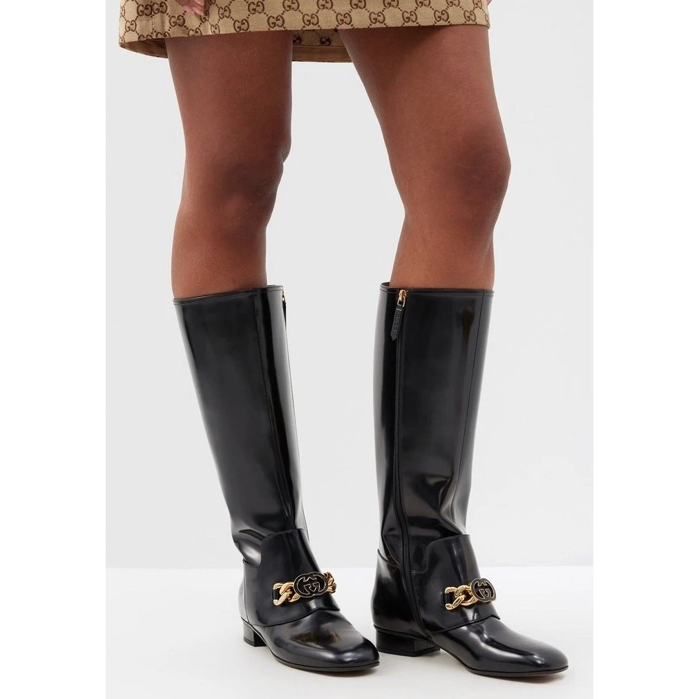 Gucci Patent Leather Boots for Women for sale - eBay