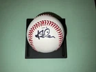 Steve Finley Signed Autographed Diamond Official League Baseball