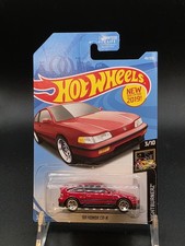 2019 Hot Wheels 88 Honda Cr-x Crx Red Night Burnerz 310 49250