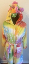 Kids Rainbow Unicorn Bathrobe