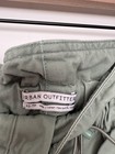 Urban Outfitters Paperbag Waist Women XS 100% Cotton Olive Green Pants — photo 4