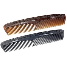 Parcelona French Bordered Cellulose Acetate Toothed Large Dressing Hair Comb