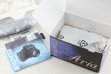 Top MINT in Box Contax Aria 35mm SLR Film Camera Body Black From JAPAN