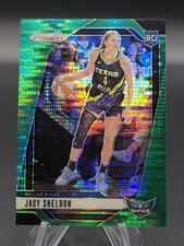 2024 Jacy Sheldon Panini WNBA Prizm Rookie Green Pulsar Prizm RC /25 #4