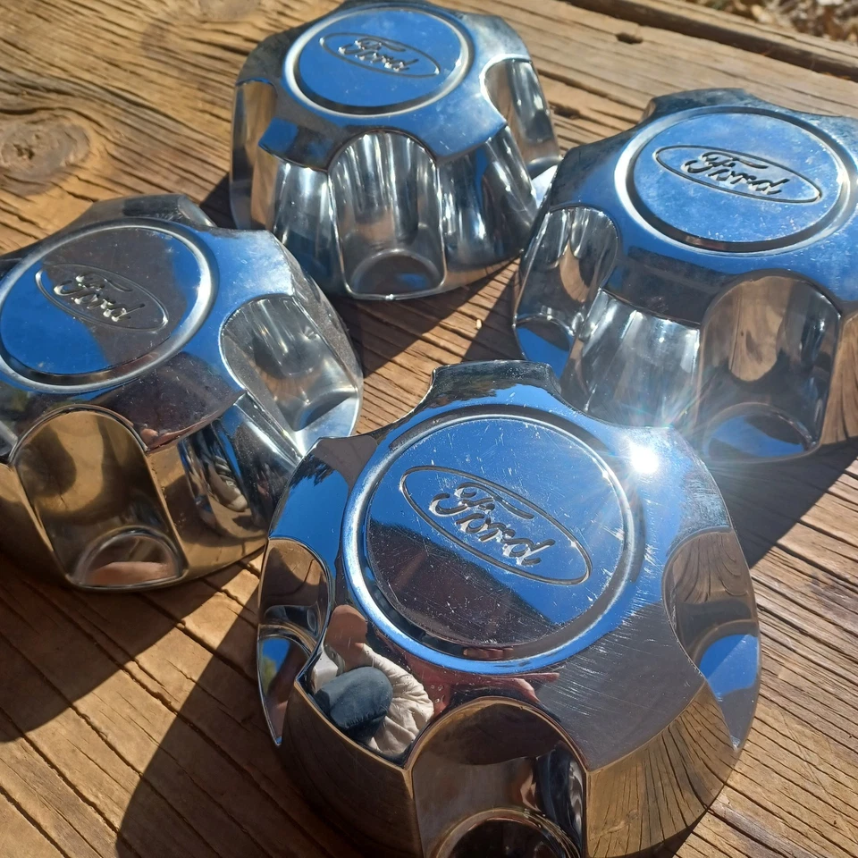 Ford Ranger or Explorer center cap set of 4, chrome 1998-2011 p/n YL24 1A096 CB - Image 2 of 3