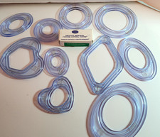 Creative Memories Custom Cutting System Lot Of 10Templates  3 Blades