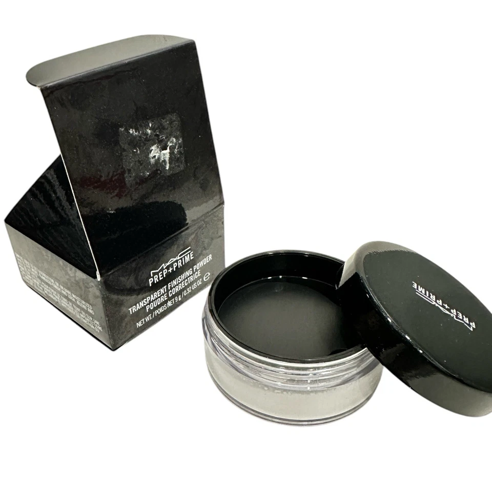 MAC Prep + Prime Transparent Finishing Powder .32 oz / 9 g NIB Sealed RARE - Image 2 of 4