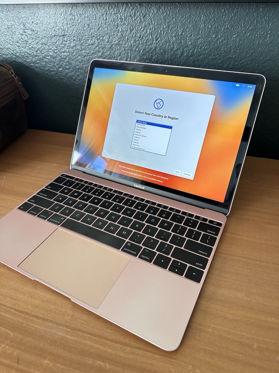 2017 Apple MacBook 12'' Retina Core M3 1.2GHz 8GB RAM 256GB SSD