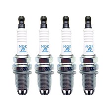 4x NGK-Zündkerzen BKUR6ET-10 2397 Für Golf Passat Polo Audi A3 A4 A6 A8 Seat