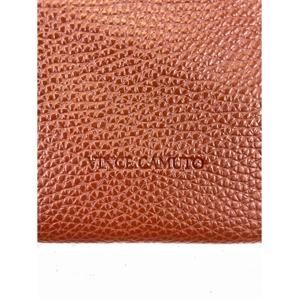 Vince Camuto Tote Bag Women’s Brown Faux Leather Shoulder Purse Casual - Image 4 of 4