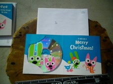 Extremely Rare Hallmark Hoops Yoyo Animated DVD Christmas Greeting Card - New
