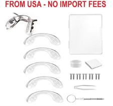 5PCS Eyeglasses Nose Pads,BEHLINE Glasses Bridge Strap/Saddle Bridge,Soft Silico