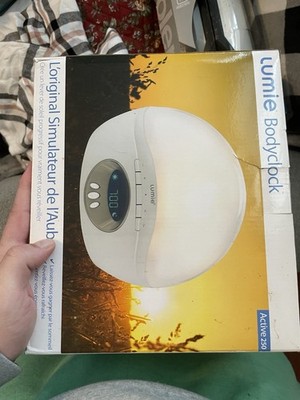Lumie Bodyclock Rise 100 Wake-Up Light Alarm Clock Sunrise