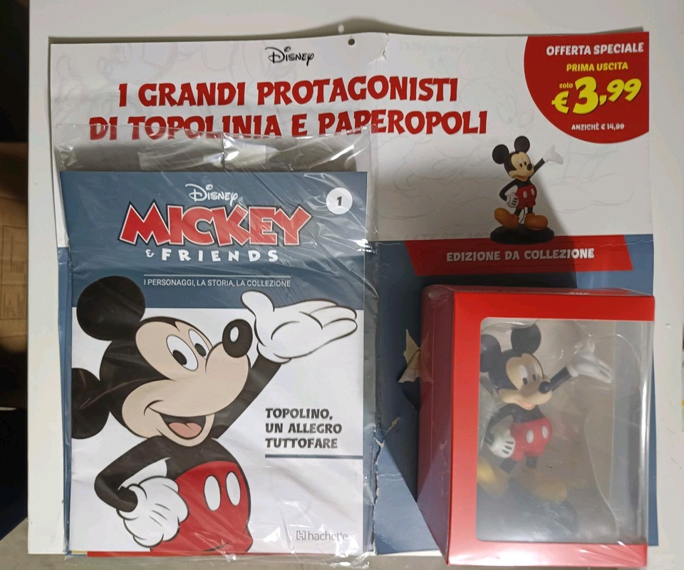 Disney Mickey & Friends Hachette Topolino - Hachette n. 1